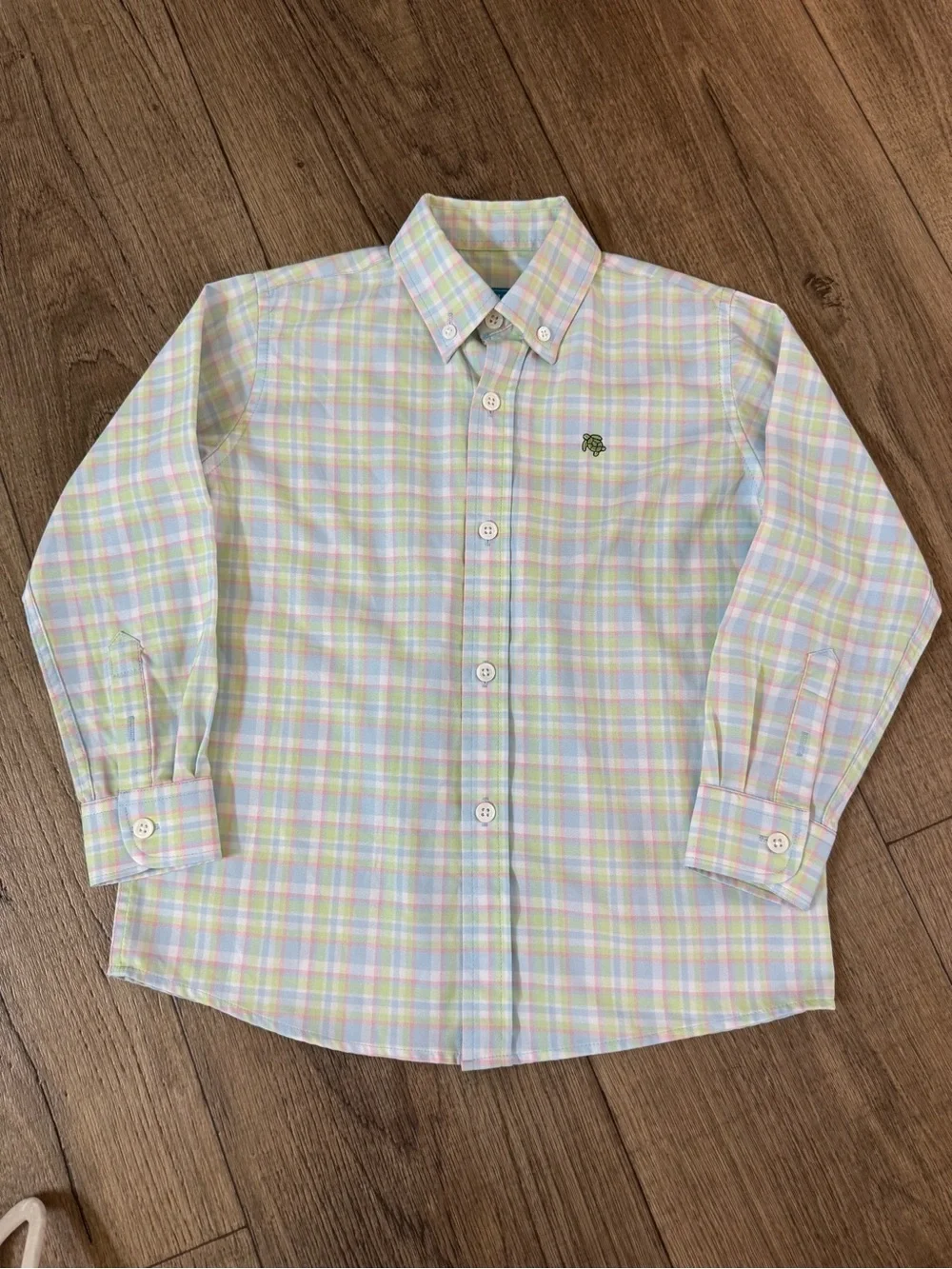 J.Bailey Pastel Plaid Button-Down Shirt - Classic Collared Style